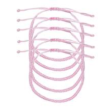 1pc Men's Lucky Weave Bracelet, Wholesale Men's Multi-item Bracelet Set, Daily Match, Valentine's Day Gift - Black - View 7