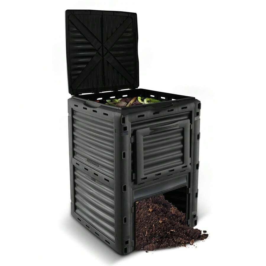 DC DICLASSE 80 Gal Garden Compost Bin Large Composter Barrel Household