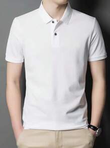 Men Polo Shirts - trắng - Xem 1