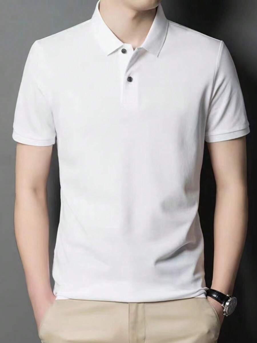 Men Polo Shirts - trắng - Xem 1