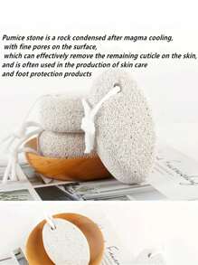 天然浮石,1入組火山石腳部打磨工具硬皮膚除雞眼,適用於手足,腳部削皮,除死皮角質 - 彩色 - 查看 2