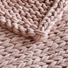 Handmade Throw - Rumieniec - Zobacz 4