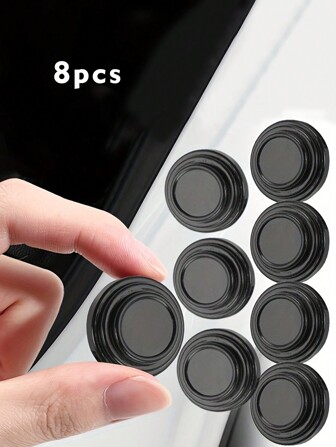 8pcs Car Door Shock Absorber Pad - Protect Your Vehicle From Collision And Scratches!