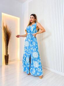 Women Dresses - 藍色 - 查看 1