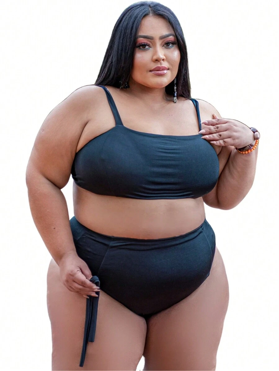 Women Bikini Sets - 黑色 - 查看 1