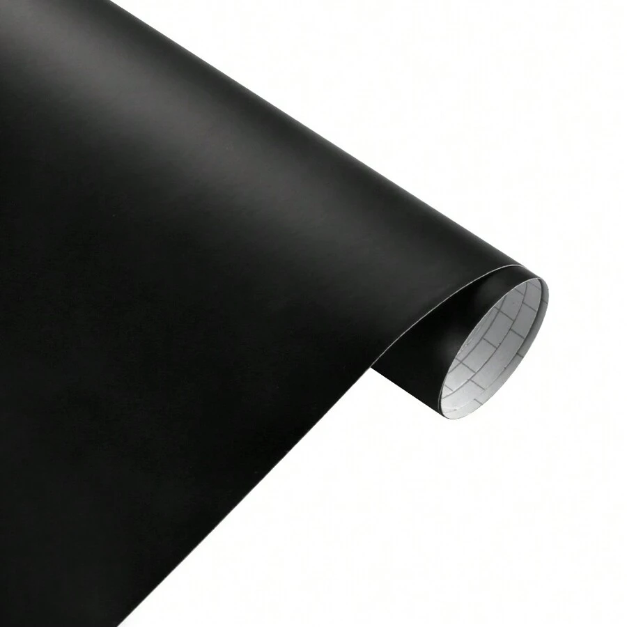 1 Roll Of Matte Finish Film - Black - Black - View 1