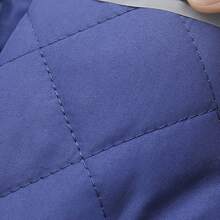 Gray Baby Stroller Hanging Bag With Side Mesh Pockets And Reflective Stripe - Grey - View 3