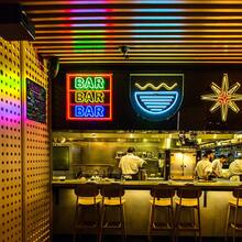 1入組"幼稚園的第一天"金屬鐵罐標誌裝飾畫,適用於家居廚房浴室臥室花園咖啡館酒吧戶外牆面復古藝術海報