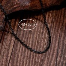 簡約不銹鋼o形鏈女士頸鏈,適合節慶穿著的女性飾品