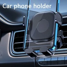 1 Miếng Đen Giá đỡ điện thoại trên ô tô , Thích hợp Đối với phổ cập Ô tô/xe hơi Lỗ thông hơi núi , Đúng mốt Làm Việc  Qủa tặng , Kiểu-Ép Creative cửa thoát khí ô tô Định vị GPS Giá đỡ , Cảm biến Ủng hộ Điện thoại di động Dẫn đường Dấu ngoặc - màu đen - Xem 1