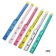 5入組150cm卷尺工具、裁縫專用卷尺、柔軟平滑的裁縫尺、隨機颜色 - 彩色 - 查看 5