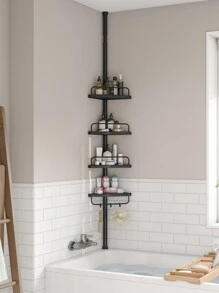 SONGMICS Bathroom Storage - 黑色 - 查看 3