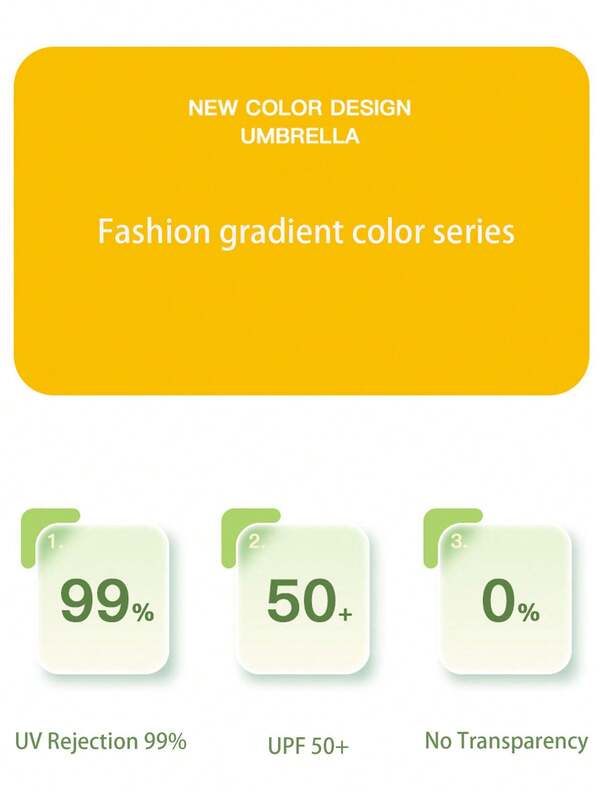 An Outdoor Umbrella, Sunshade, Pocket Umbrella, Folding Umbrella, Flat