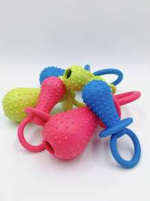 HoHoHi Nipple-Shaped Rubber Dog Toy For Interactive Pet Training, Suitable For Small Dogs - Blue - View 8