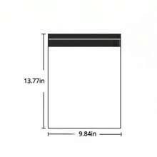 20pcs/ 30pcs/ 50pcs Solid Color Self-sealing Packaging Bags Suitable For Express Delivery And Various Occasions - Red Violet - View 3