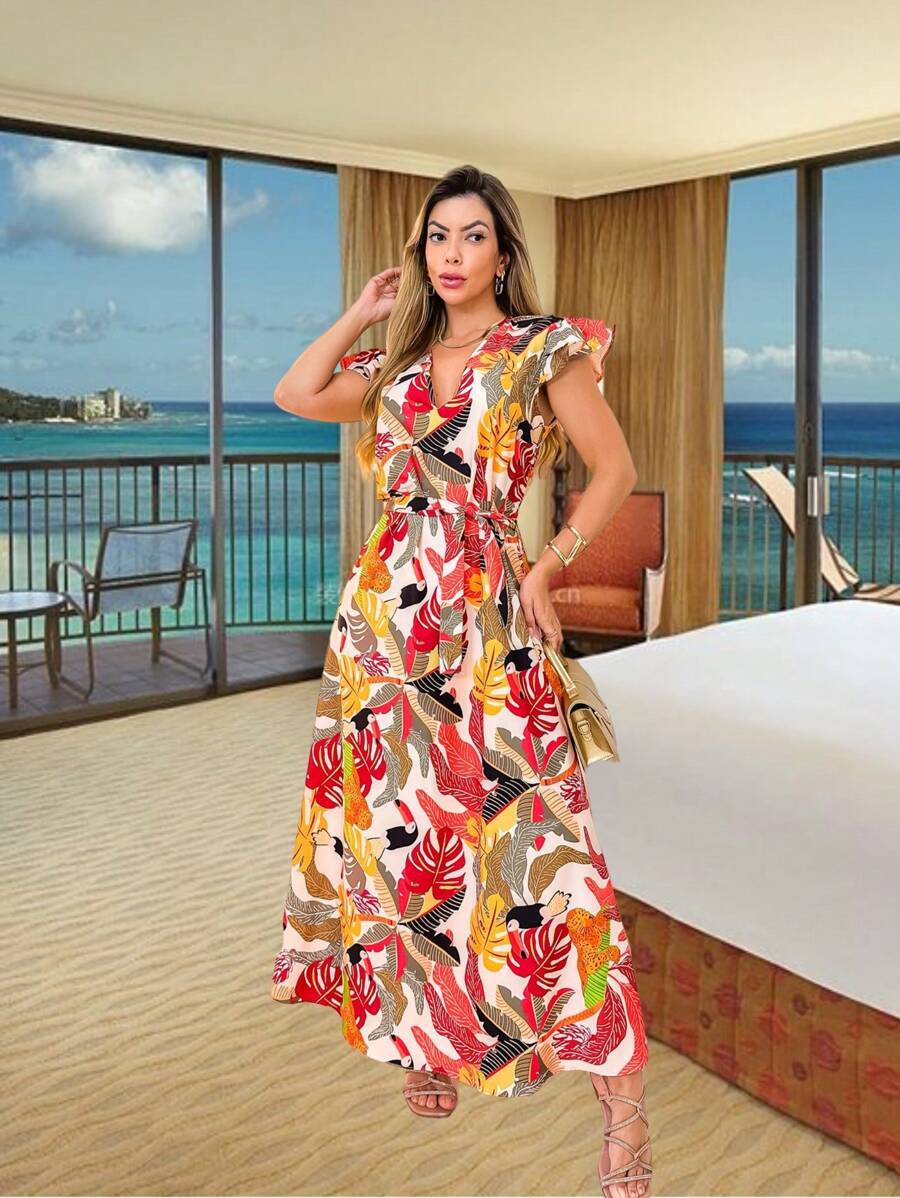 Women Dresses - 白色 - 查看 1