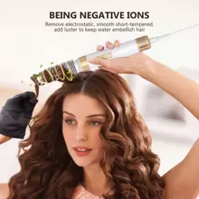 UKLISS 7-in-1 Brushless High Speed Motor Multi-functional Hot Air Comb Hair Dryer Straight & Curly Hair Styler