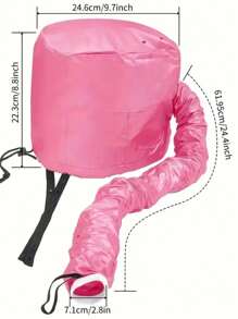 Gorro Termico  de Calor para Secadora Tratamientos Tintes - Plateado - Ver 5