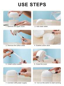 迷你 USB 车载加湿器，容量 200 毫升