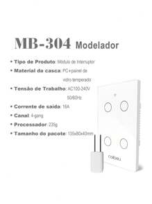 Smart Automated Controller - MB304 fehér szimpla tűz - Megtekintés 9