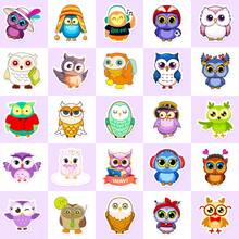 50入組/袋卡通貓頭鷹塗鴉貼紙,適用於吉他、滑板、瓶子、杠、頭盔、雪板、筆記型電腦、手機殼、冰箱門、行李箱、摩托車、汽車diy塗鴉貼紙,完美的感恩節和聖誕節禮物 - 彩色 - 查看 7