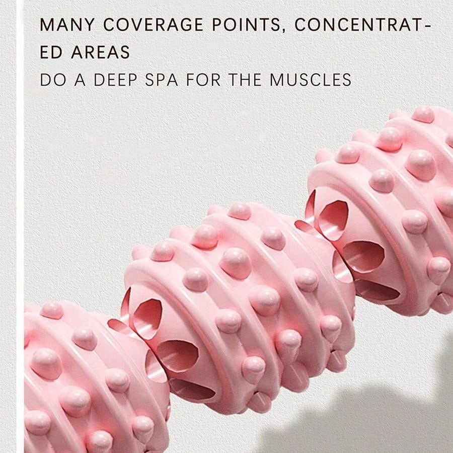 Massage Stick Muscle Relaxation Roller For Calves, Wolf TeethShaped