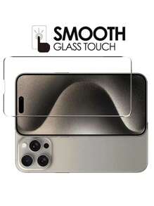 5 stuks gehard glas, compatibel met iPhone 16e, 15, 14, 13, 12, 11 Pro Max, X, XS, XR, Mini, 7, 8, 14 Plus, schermbeschermer, compatibel met iPhone 14, 15 Pro Max, glas, cadeau voor verjaardag, familie, vrienden, telefoonschermbeschermer, telefoonaccessoires
