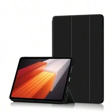 1 Pc Black Case For IQOO Pad 2023 12.1 Inch Flip Stand PU Protective Cover For Vivo Pad 2 2nd Generation 12.1" Tablet Cases With Wake-Up - Black - View 4
