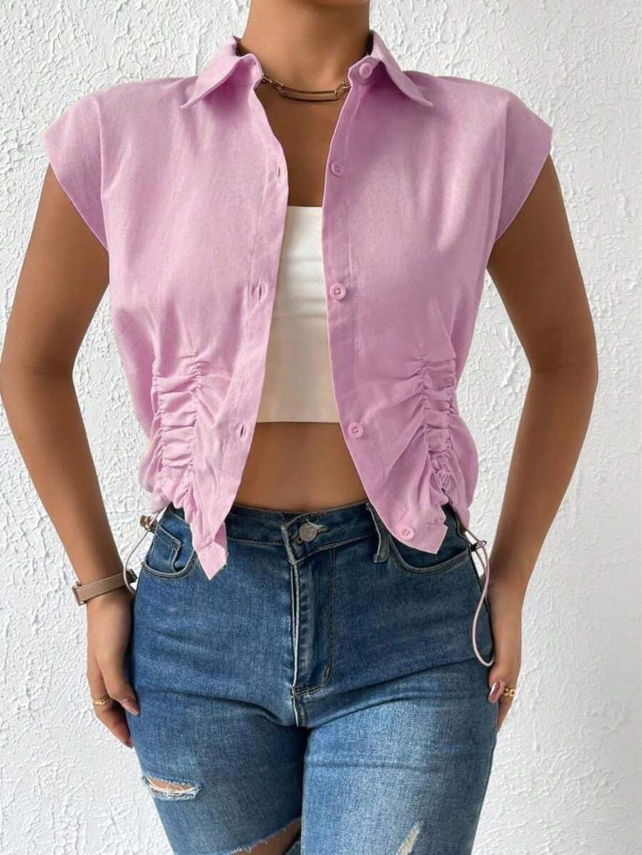 Women Blouses - Hồng - Xem 1