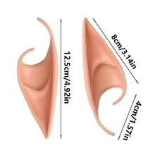 1 Pair Elf Ear & Angel Ear Props For Cosplay & Party & Ball - light green - View 2