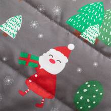 Hollypet 1 Miếng Màu xám Giáng sinh Phong cách Thú cưng Lông cừu Hoodie , Dày Và Ấm áp , Thích hợp Đối với Chó nhỏ In Mùa Đông - Xám - Xem 4