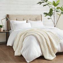 Handmade Throw - Ivoor - Bekijken 2