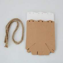 10入六角形人造皮革糖果盒,適用於婚禮慶典裝飾,聖誕節,新年派對,禮品盒