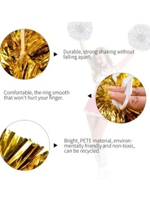 1個啦啦隊啦啦球,適用於啦啦隊、舞蹈、廣場舞、健身房