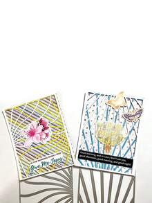 1 Miếng Thép carbon Kim loại Cắt Khuôn tô Đối với Hộp , Dợn sóng Khung trang trí , Phong bì , Thiệp chúc mừng , Hình chụp , Làm sổ lưu niệm - Bạc - Xem 6