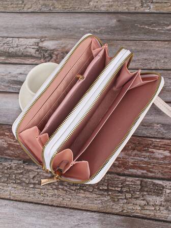 女士多功能拉链手机包 手持卡包 女士钱包 钱包 长款钱包 腕包钱包