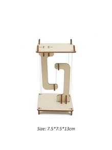 Stem 玩具 科學技術 Diy 反重力張力結構懸浮桌模型玩具 物理教學輔助兒童禮物 - 米色 - 查看 5