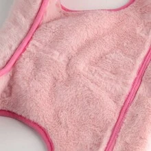 1入組粉色麂皮貓用胸背兩用帶和牽繩,狗用牽繩和胸帶套裝 - 粉色 - 查看 7