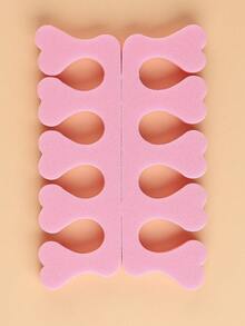 20pcs Pink Sponge Finger Splitter Nail Tools Nail Polish Finger Splitter Repair Toe Nails Separator Nails Art Tools - Pink - View 6