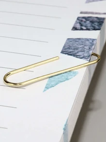 72 cái/bộ Giấy kẹp & Bộ kẹp chất kết dính Văn phòng phẩm Bộ Vàng Đuôi dài Kẹp Vàng Giấy kẹp Pins Đa chức năng Kẹp Sự phối hợp Văn phòng Giấy kẹp Bộ Kẹp Học sinh Giấy Bìa đựng hồ sơ - Vàng - Xem 5