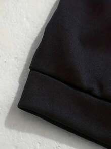 Sudadera con Capucha Estampado Paris - Negro - Ver 3