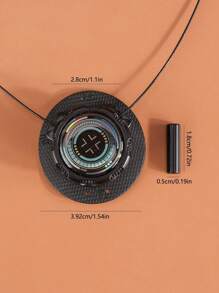 1 Pair Rotating Lock Elastic Shoe Laces, No Tie Sports Shoelaces, Quick Adjust Button Buckle, Lightweight Shoelaces - Black - View 2