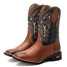 Men Boots - 鏽棕色 - 查看 4