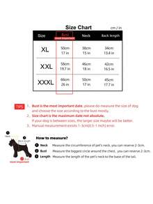 nicovaer Giáng sinh Dày lên Cốt lõi Sợi Thú cưng Áo len Mở Áo khoác len , Đỏ  , 1 Miếng - Đỏ - Xem 3