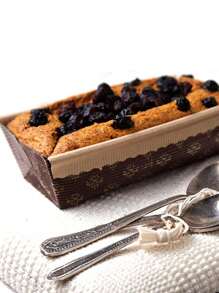 5pcs Rectangular Corrugated Paper Bread Tray, Boat-shaped Cupcake Mold, Non-stick Baking Tray, Kitchen Bakeware Cake Mold - Brown - View 4