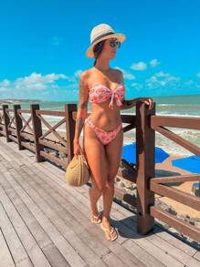 Women Bikini Sets - trái cam - Xem 1