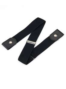 No Buckle Elastic Kids' Toddlers' Belt, Adjustable & Stretchable, Suitable For Boys & Girls Back To School Items