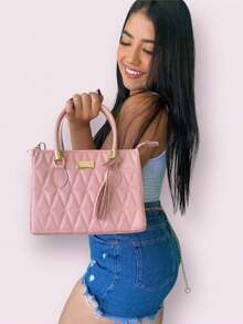 Women Bag Sets - Màu be - Xem 10