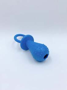 HoHoHi Nipple-Shaped Rubber Dog Toy For Interactive Pet Training, Suitable For Small Dogs - Blue - View 4
