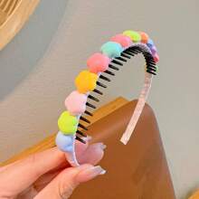 1pc Adorable Resin Hair Clip For Children (color Random And Not Fixed) - Multicolor - View 1